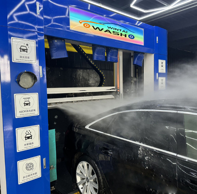 Máquina de lavado de coches automática Matel con sistema de secado y cepillos de ruedas 3500KG