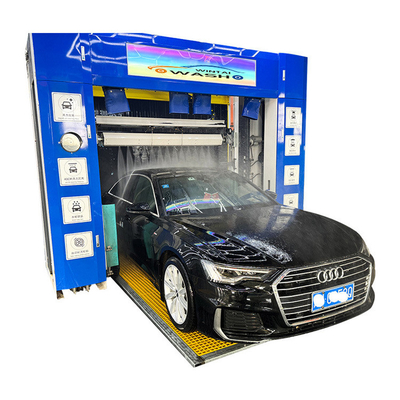 Sistema automático de lavado de coches con sistema de secado de acero galvanizado