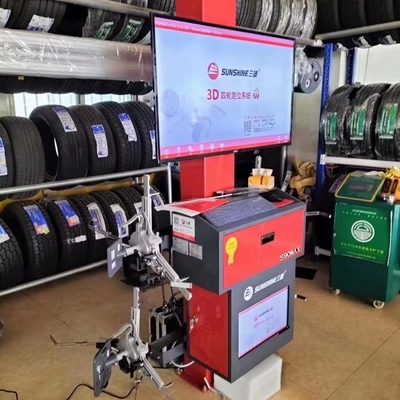 Máquina de alineación de neumáticos de seguimiento automático Sunshine S90MAX con protección contra sobrevoltaje