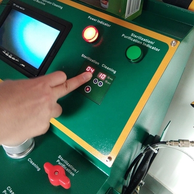 ACC-911 máquina de limpieza de bobinas de evaporador de metal 220V con tubo de niebla de 3m