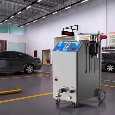 Máquina para la limpieza de hielo seco gris 1.5 kg/min Capacidad para limpiar el carbono del motor del automóvil