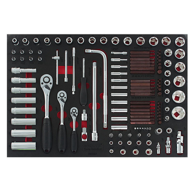 228pcs BESITA Kit de herramientas para el coche de mantenimiento A prueba de polvo Para el uso de mantenimiento de automóviles