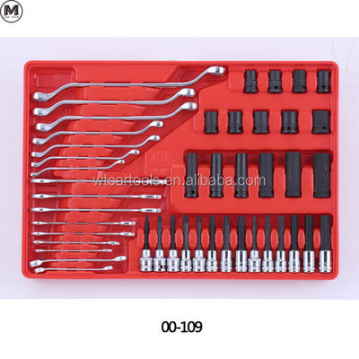 252 Hand Tools and 6 Drawers Tool Cabinet for Garage Organization Solution