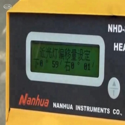 AC220V NHD-8101 Máquina de prueba de faros para automóviles y motocicletas