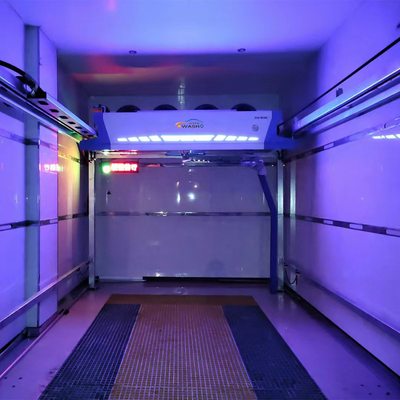 120 bar Máquina de lavado de automóviles totalmente automática Máquina de lavado de automóviles 4 secadores de aire Sistema de reciclaje de agua de lavado 360 toque Máquina de lavado de automóviles gratuita Servicio las 24 horas Robot automático de lavado de automóviles