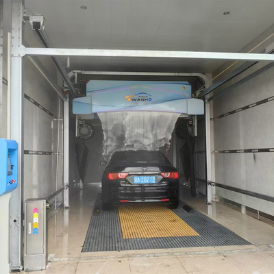 LJ360 Lavado de coches totalmente automático Rollo de lavado de coches automático sin contacto Lavadora de coches sin contacto Equipo de lavado de coches