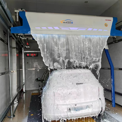 Lavadora automática de automóviles sin contacto con peso total / volumen Robot automático de lavado de automóviles ≥2100kgs/≥7.5 cubos