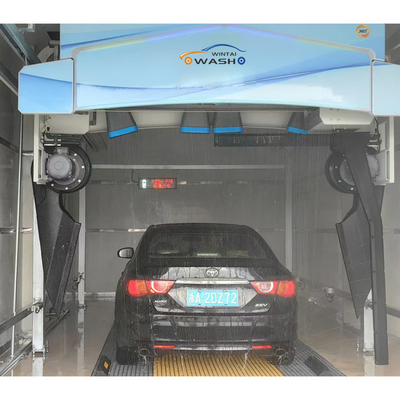6 secadores de aire sin contacto Automático lavado de coches 24 horas servicio de lavado de coches Sistema de recuperación de agua 100-130 bar Máquina de agua por ósmosis inversa