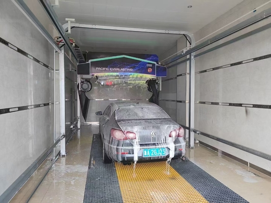 LJ360 Lavadora de coches 380V/50Kw Automática Toque Libre Lavadora de coches sin escobillas Equipo de lavado de coches sin escobillas Con llevar tarjeta de crédito Lavadora de coches de alta presión Totalmente automática