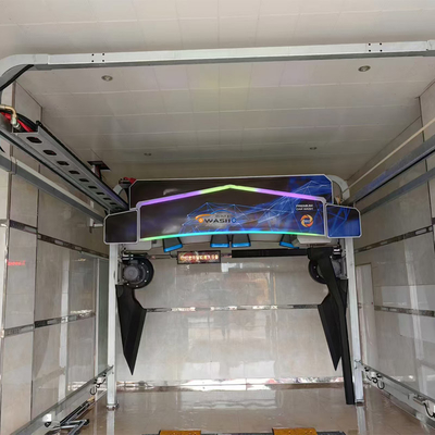 KP-360 Máquina de lavado de coches sin contacto Máquina de lavado de coches totalmente automática de mejor calidad con presión de lavado de agua de 120 bar Máquina de agua de ósmosis inversa Sistemas automatizados de lavado de coches