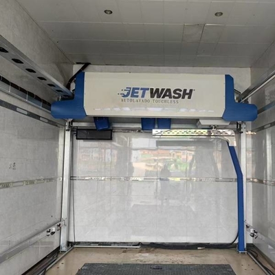 Sistema de lavado de autos sin contacto totalmente automático 380V Operación segura Lavadora de autos automática Sistema de reciclaje de agua para lavado de autos Máquina de lavado de autos automática de alta presión