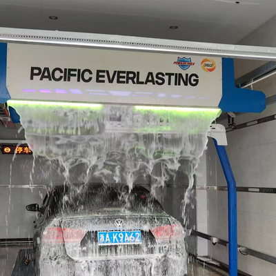 Lavado de autos sin contacto que ahorra agua 360, máquina de autolavado de autos autoservicio totalmente automática para vehículos de 2080 mm, sistema de ósmosis inversa