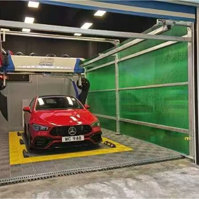 Sistema de lavado de coches de revés 304 de acero inoxidable Máquina automática de lavado de coches sin contacto Lavado automático de coches Equipo robótico de lavado de coches sin contacto