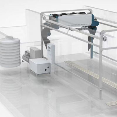 KP-360 Máquina de lavado de automóviles 360 Sistema de lavado de automóviles totalmente automático con presión de lavado de agua 120 bar Máquina de agua de ósmosis inversa