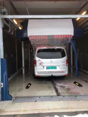 360 robot automático de lavado de automóviles Dos ejes en movimiento Automático sin contacto Lavadora de automóviles Máquina de agua de ósmosis inversa de presión alta