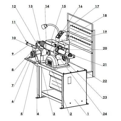 Torno de disco de freno Torno de tambor de freno Máquina C9370C Máquina cortadora de discos para todos los vehículos