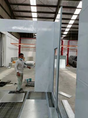 Barata de pintura de automóviles Spray Booth Infrarrojos de pintura de automóviles Sala para carrocería de automóviles tienda