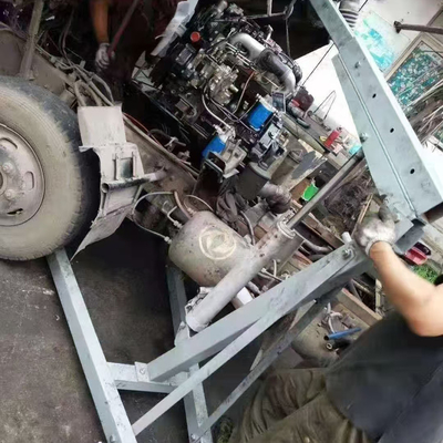 Grúa de taller plegable neumática para motor 2t