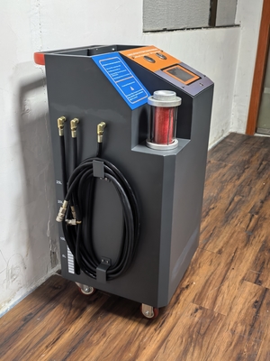 Máquina de lavado automático del sistema de aceite lubricante con función de conteo