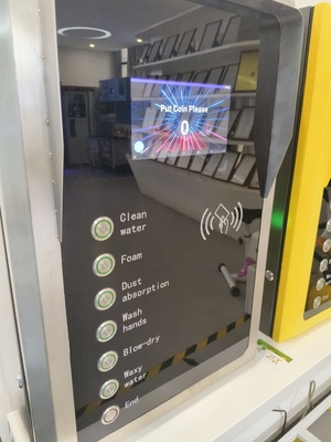 Controlador de lavado de autos de autoservicio, máquina de lavado de autos multifuncional de tipo dividido con pantalla de acero inoxidable 304