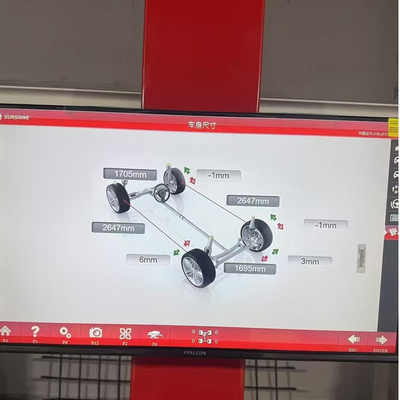 BIVEO Equipo económico de alineación automotriz 3D 80kg con pantalla de 32"