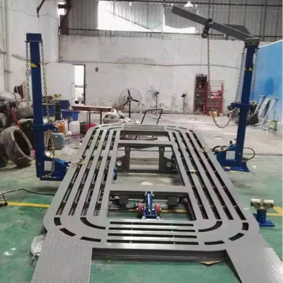 Máquina de bastidor de carrocería automática Sistema de reparación de colisiones de automóviles Enderezamiento de chasis Equipo de reparación de carrocería