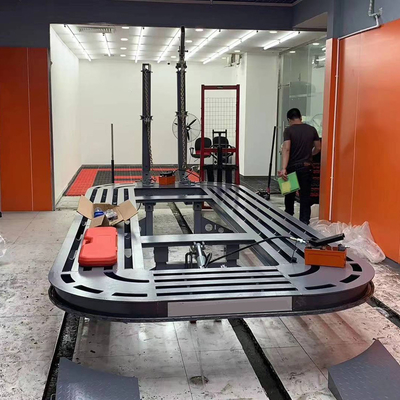 Máquina de bastidor de carrocería automática Sistema de reparación de colisiones de automóviles Enderezamiento de chasis Equipo de reparación de carrocería