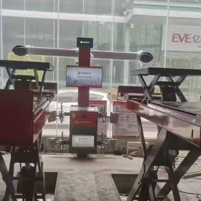 Alineador de ruedas 3D con 4 cámaras, control por computadora, Sunshine, soporte multi-idioma, sistema de alineación de cuatro ruedas