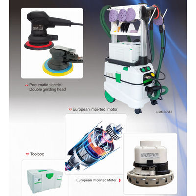 Car Dry Dust-free Sanding Machine,Dual Station Polishing Machine
