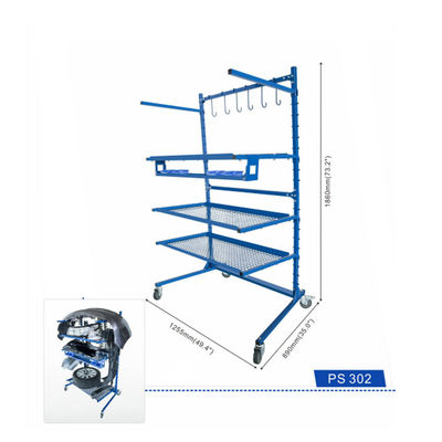 Bastidores de pintura automotriz multifuncionales, Bastidores de pintura para elevación de automóviles, Bastidores de pintura de alta calidad, Marco de pintura