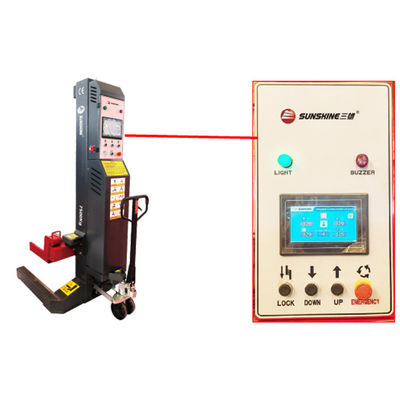 Sistema de elevación móvil de postes únicos para vehículos comerciales 30 toneladas, 45 toneladas