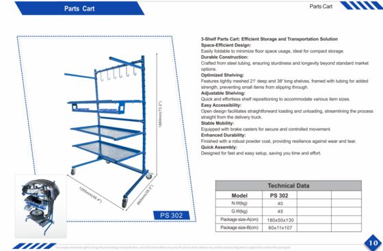 Estacionamiento de pintura para parachoques de automóviles Taller de reparación de soportes soportes de pintura universal