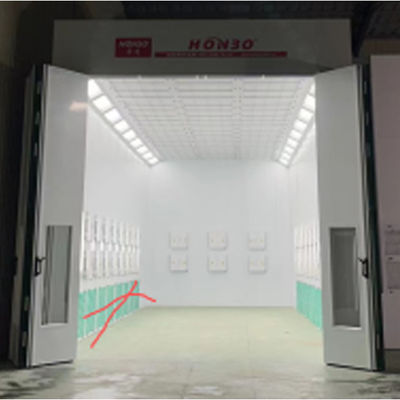 12M Truck Spray Booth Diesel Burer  train metro spray booth  without a base Bus Spray Booth