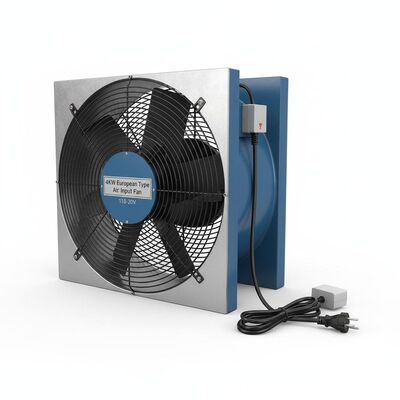 4KW de tipo europeo de ventilador de admisión cabina de rociado de automóviles con entrada de 110/220V y sistema de enfriamiento por agua para pintura de automóviles