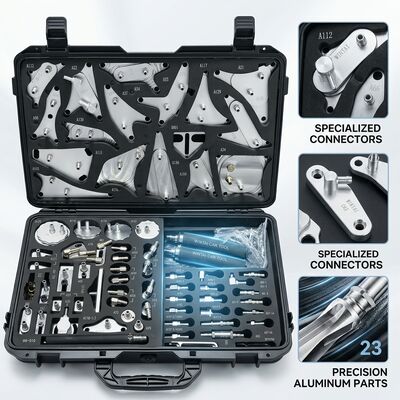 23 piezas Kit de adaptador de ATF para automóviles europeos BMW Mercedes-Benz Audi Volkswagen especializado