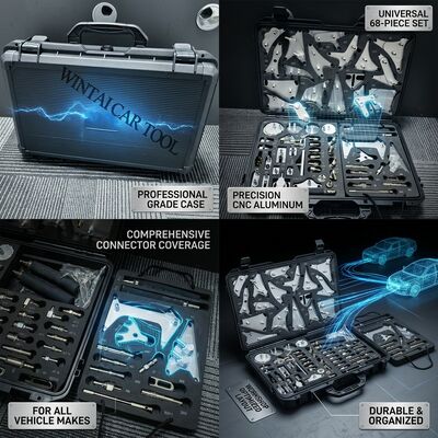 Kit de adaptador ATF universal de 68 piezas Sistema completo de servicio de fluidos de transmisión